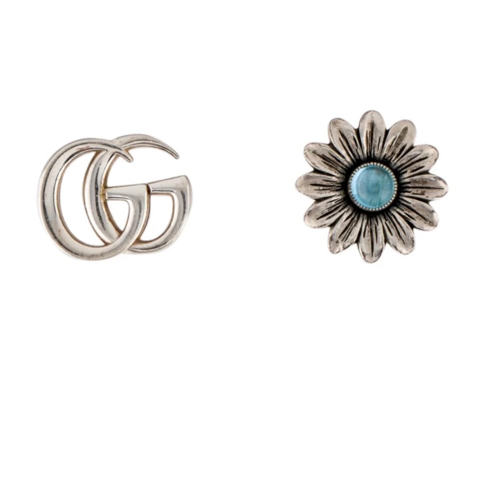 Gucci Sterling Silver Studs